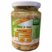 Bio Huhn Pur 320g Katze Nassfutter Burk