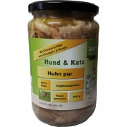 Bio Huhn Pur 630g Katze Nassfutter Burk