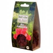 Bio Himbeeren getrocknet 80g Trockenfrüchte Belts Bio (Dies ist ein SET aus 2 Packungen)