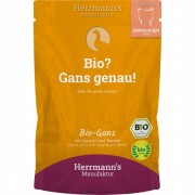 Bio Gans mit Zucchini und Tomate 100g Gluten-Getreidefrei Katze Nassfutter Herrmann