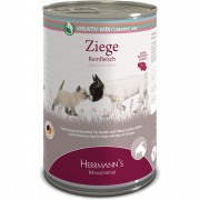 100% Ziege NICHT BIO  400g Katze Nassfutter Herrmann