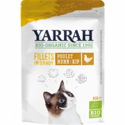56er-SET Bio Filet mit Huhn in Sauce 85g Katze Nassfutter Yarrah