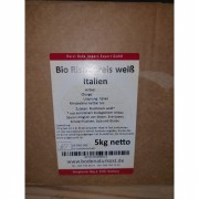 Bio Risottoreis Italien weiß 5kg (Karton mit 2x2,5kg) Reis Bode