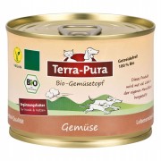Bio Gemüsetopf 180g Katze Nassfutter Terra-Pura
