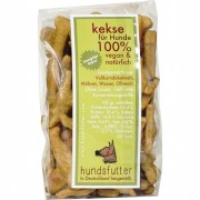 Möhren Kekse NICHT BIO in Hundeform knusprig vegan 150g Tüte Hund Keks Hundsfutter