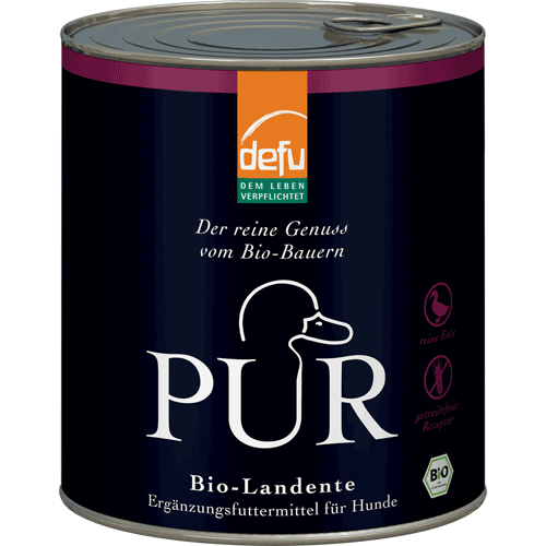 Bio Landente PUR 800g Hund Nassfutter defu